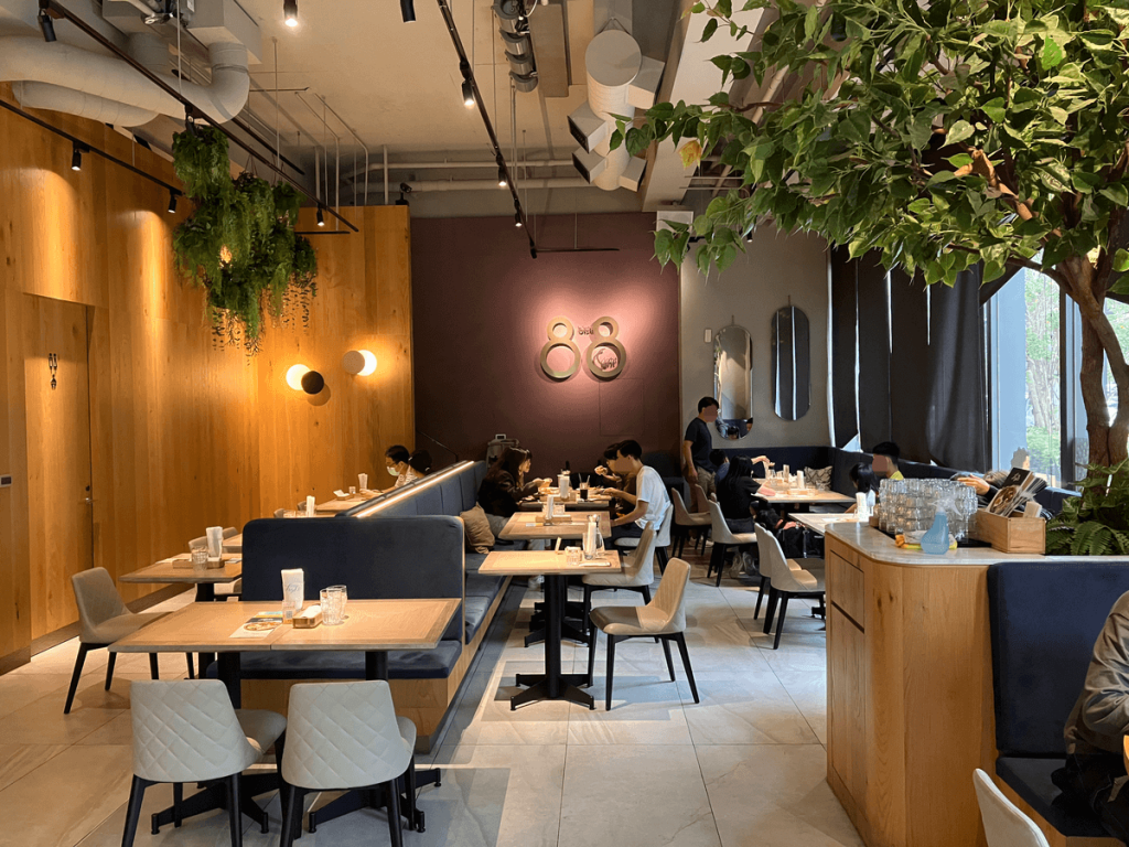 【台中北屯】Bistro88light 崇德店 | 穀米穀物碗義大利麵早午餐推薦！餐廳環境菜單價位介紹