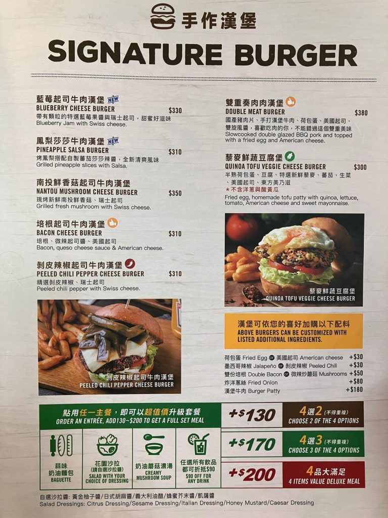 【台中北區】Burger Joint 7分so 美式廚房 | 漢堡與早午餐推薦！餐廳環境菜單價位介紹