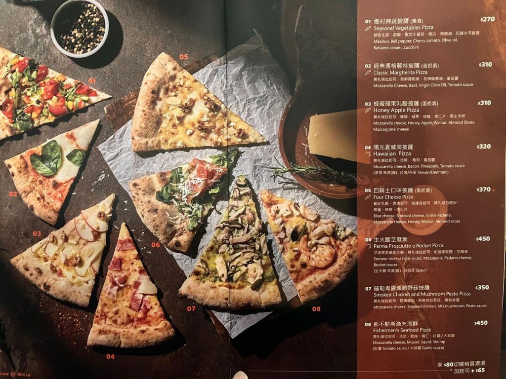 【台中北屯】默爾 pasta pizza 義式餐廳與披薩推薦！餐廳環境菜單價位介紹