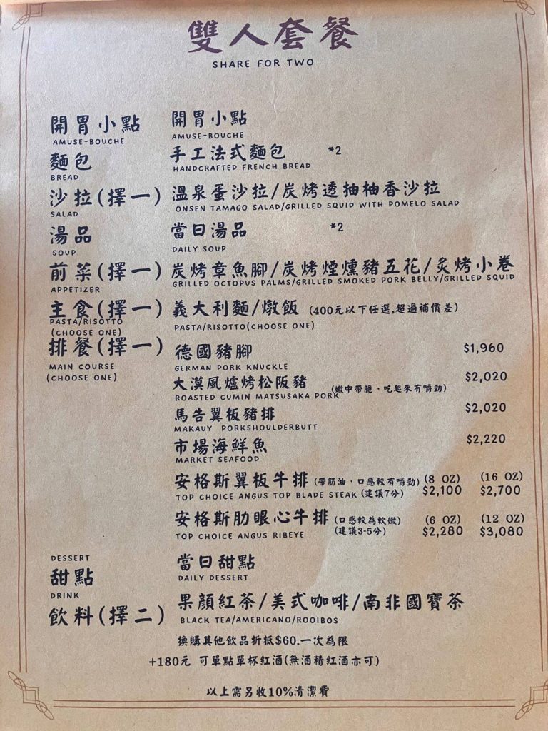 【台中北屯】Alisa Cafe & Bistro 愛莉沙餐酒館義式料理推薦！餐廳環境菜單價位介紹