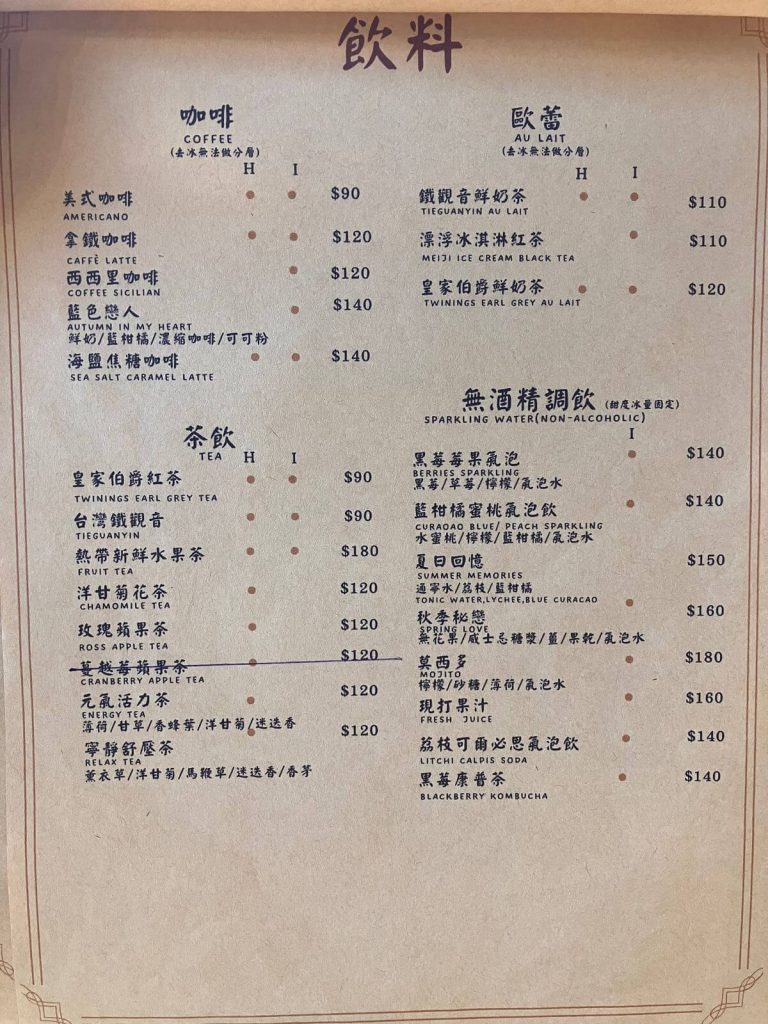 【台中北屯】Alisa Cafe & Bistro 愛莉沙餐酒館義式料理推薦！餐廳環境菜單價位介紹